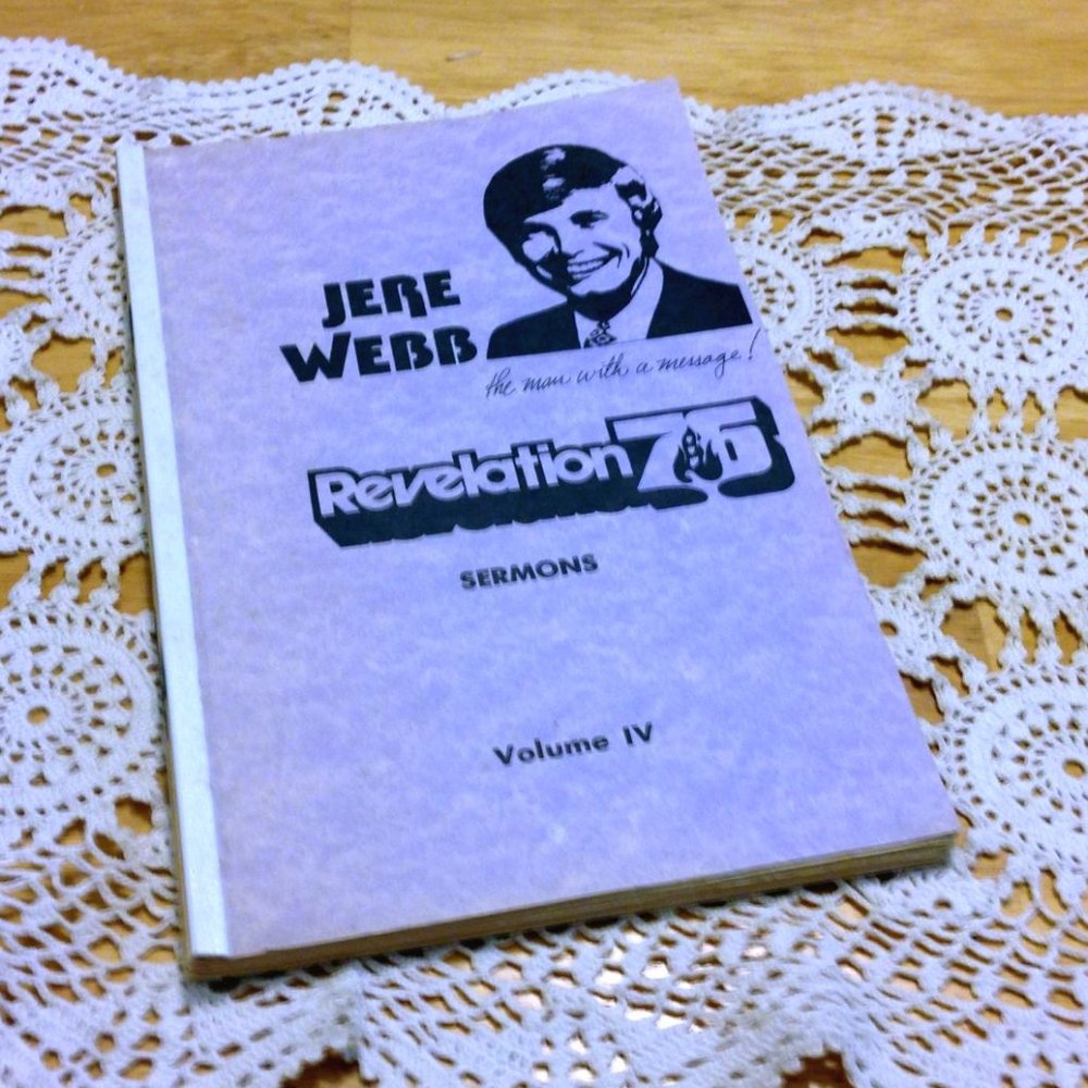 Book Sale! 3 for $10! Vintage Sermons, Pastor on Revelations